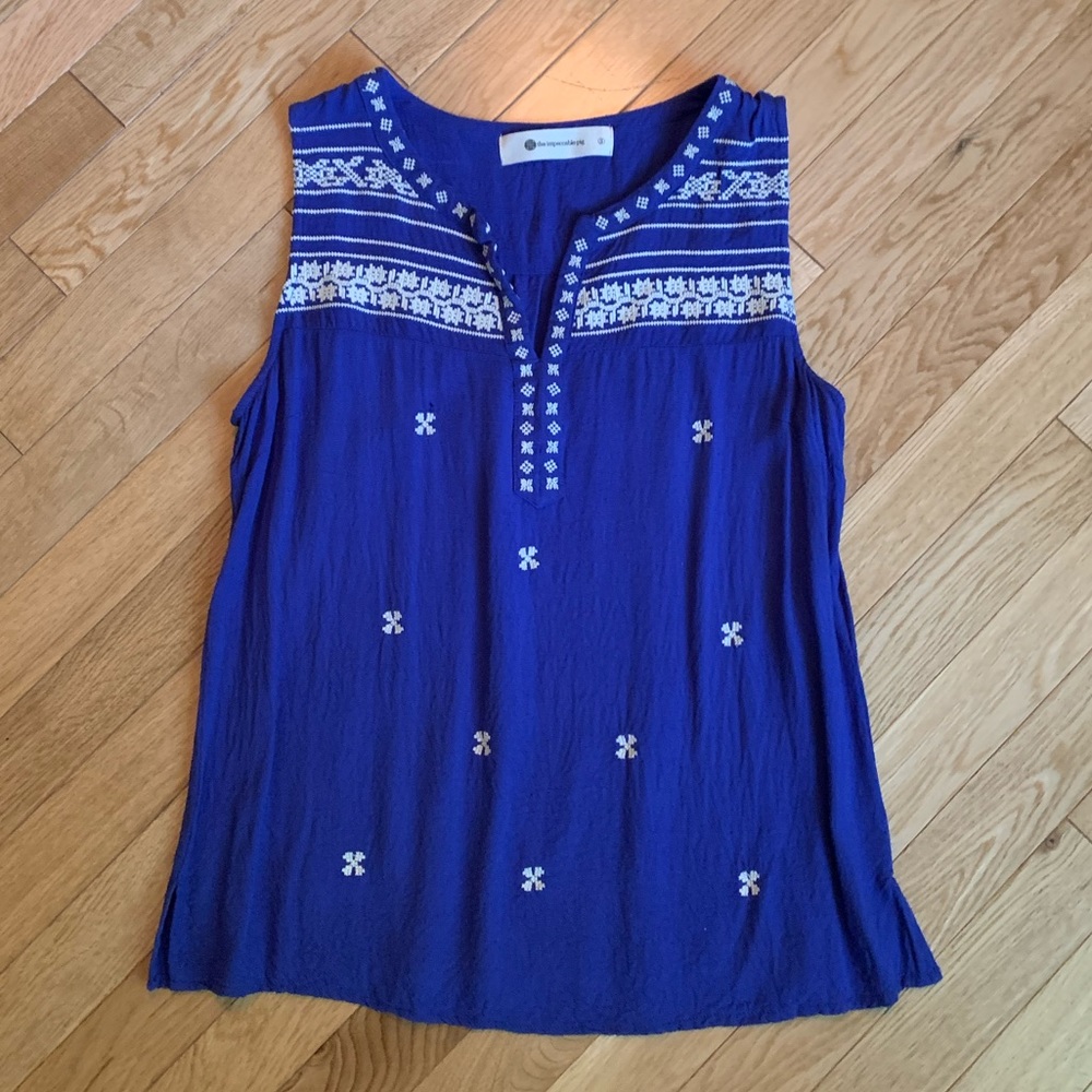 The Impeccable Pig Embroidered top small